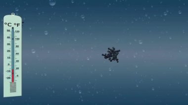 3 boyutlu bir animasyon bulut yoğunlaşmasını gösteriyor, su buharının soğuduğunu ve görülebilir bulutlar oluşturmak için damlacıklar oluşturduğunu gösteriyor..