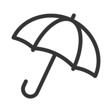 umbrella, insurance, protection, weather, Pixel perfect, editable stroke, up scalable, line, vector bloop icon.