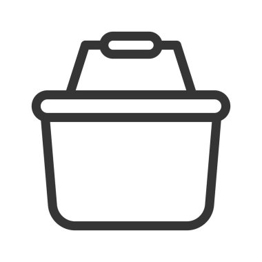 Pixel perfect, editable stroke, up scalable, line, vector bloop icon.