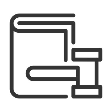 Pixel perfect, editable stroke, up scalable, line, vector bloop icon.