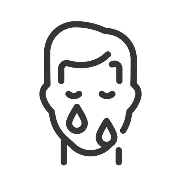 Pixel Perfect Editable Stroke Scalable Line Vector Bloop Icon — 스톡 벡터