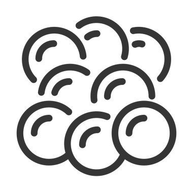 Pixel perfect, editable stroke, up scalable, line, vector bloop icon.