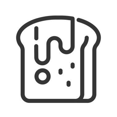 Pixel perfect, editable stroke, up scalable, line, vector bloop icon.