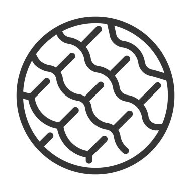 Pixel perfect, editable stroke, up scalable, line, vector bloop icon.