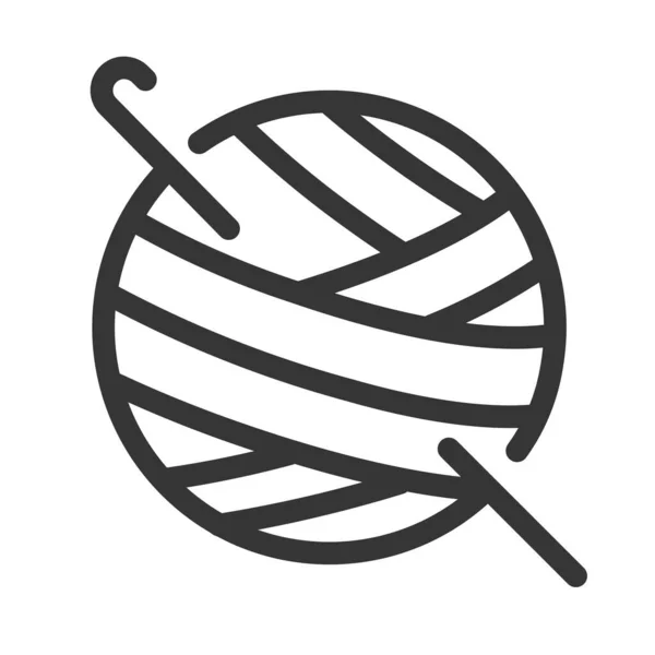 Пипец Идеальный Съедобный Штрих Масштабируемый Линия Векторная Иконка — стоковый вектор