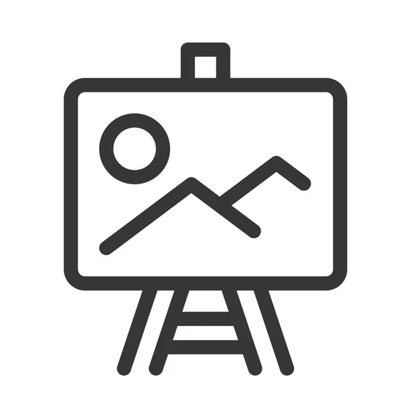 Pixel Perfect Editable Stroke Scalable Line Vector Bloop Icon — Wektor stockowy