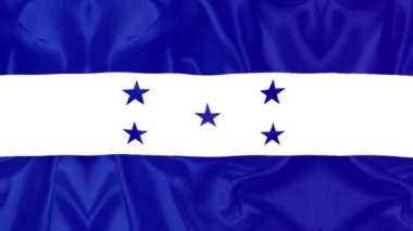 Honduras flag videos. Slow Motion videos. Flag Blowing Close Up 4k