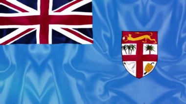  Fiji flag videos. Slow Motion videos. Flag Blowing Close Up 4k