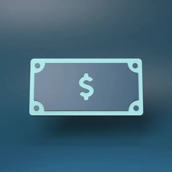 Dollar Symbol Darstellung — Stockfoto