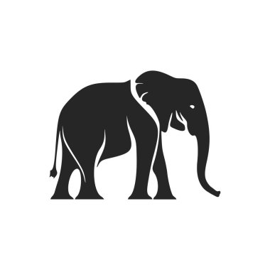 Unleash the power of your brand with a minimalistic elephant logo.
