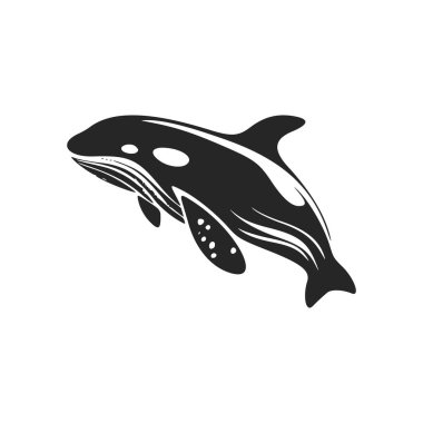 Unleash the power of your brand with a clean and minimalistic whale logo.