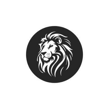 Unleash the power of your brand with a minimalistic lion head logo.