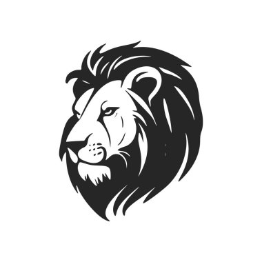 Add elegance and strength to your brand with a clean and minimal lion head logo.