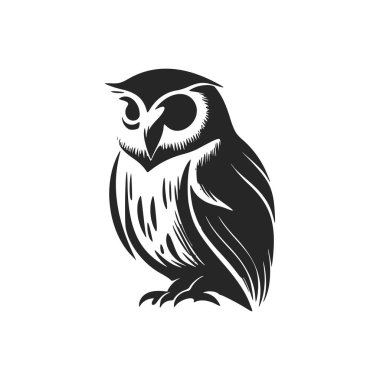 Elevate your brand with a modern owl logo.