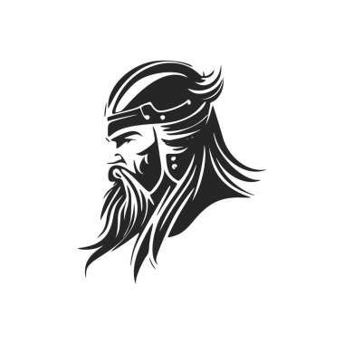 Elevate your brand with a minimal viking logo.