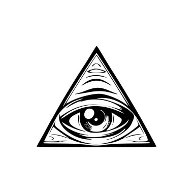 Elevate your brand with a minimalistic all-seeing eye logo.