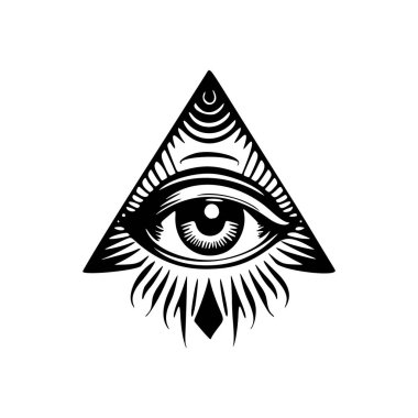 Lift your brand with a simple all-seeing eye logo.