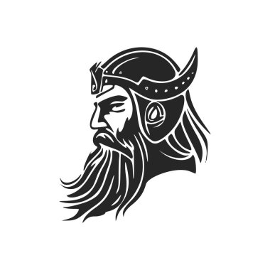 Elevate your brand with a stylish viking logo.