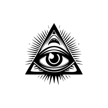 Elevate your brand with this all-seeing eye logo.