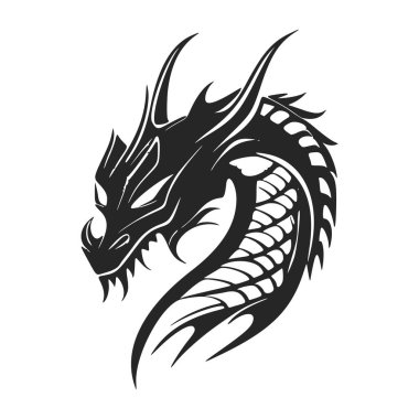Unleash the power of your brand with an elegant dragon logo.