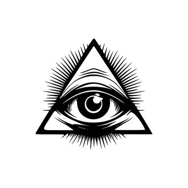 Elevate your brand with a simple all-seeing eye logo.