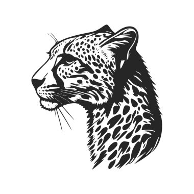 Unleash the power of your brand with a modern spotted gypard logo.