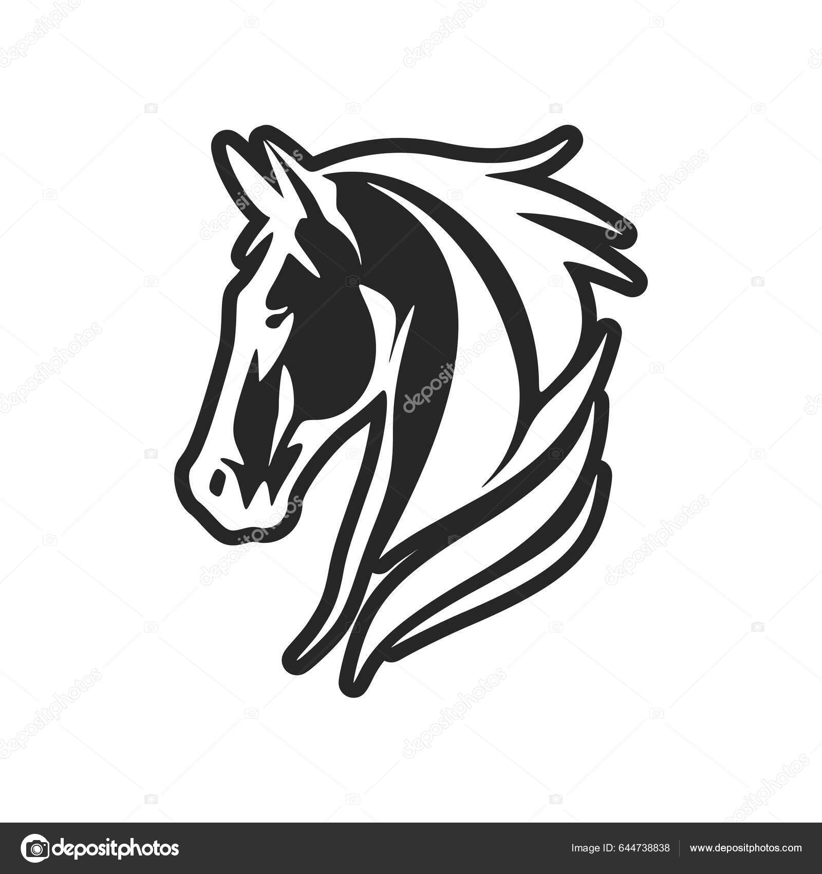 Download horse logo | Horse clip art, Horse silhouette, Horse logo