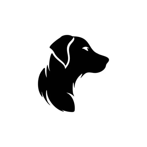 Anlaması kolay bir köpeğin yeni ve anlaşılır bir resmi. Vektör İllüstrasyonu.