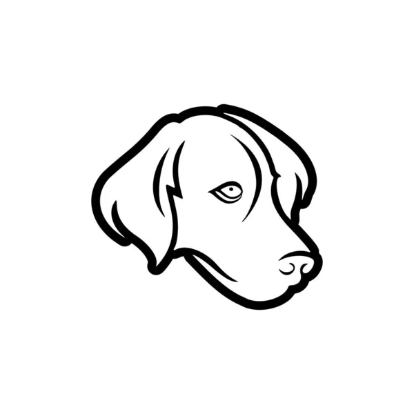 Lättförståelig Bild Hund Som Klar Och Lätt Att Vektor Illustration Royaltyfria Stockvektorer