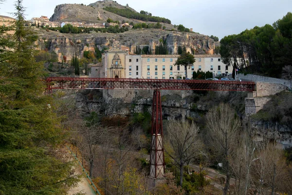 Widok Klasztor Antiguo Convento San Pablo Żelazny Most Puente San — Zdjęcie stockowe