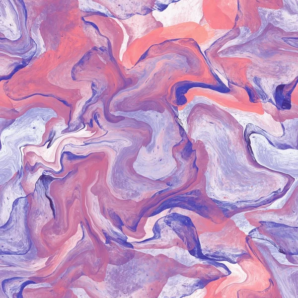 Seamless Marble Repeat Fluid Art Tile High Quality Illustration — Stock Photo, Image