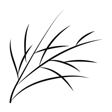 Soyut siyah çizgi dalgaları, kavisli çizgiler. İnce çizgi dalga soyut vektör arkaplanı. Eğri dalgalar pürüzsüz desen. Vektör çizimi. Vektör illüstrasyonu