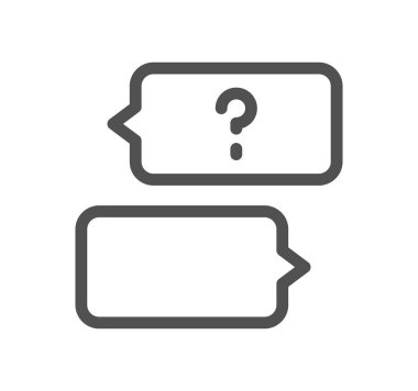 Yapay zeka ile ilgili simge taslağı ve doğrusal vektör.