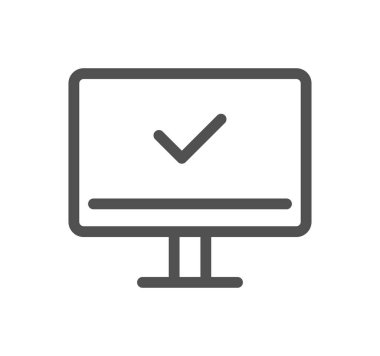 Seo ve promosyonla ilgili simge taslağı ve doğrusal vektör.