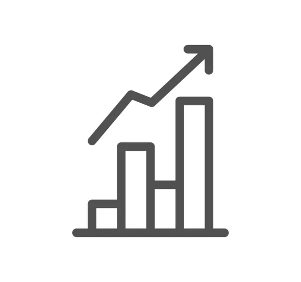 Seo Promotion Related Icon Outline Linear Vector — 图库矢量图片