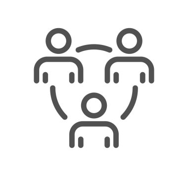 Çekirdek değerleri ilgili simge ana hatları ve doğrusal vektörü.