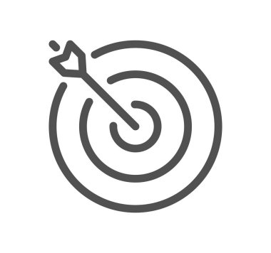 Mali simge ana hatları ve doğrusal vektör.