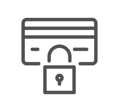 Mali simge ana hatları ve doğrusal vektör.