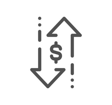 Mali simge ana hatları ve doğrusal sembol.