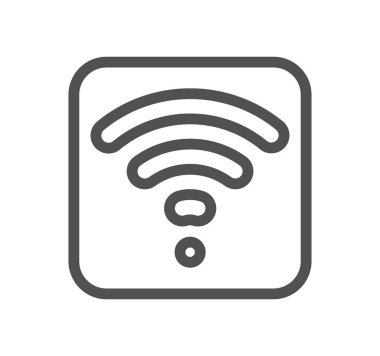 Ses ve görüntü ile ilgili simge taslağı ve doğrusal vektör.