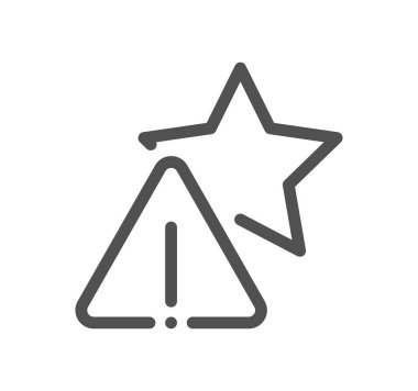 Özel yararlı simge ana hatları ve doğrusal vektör.