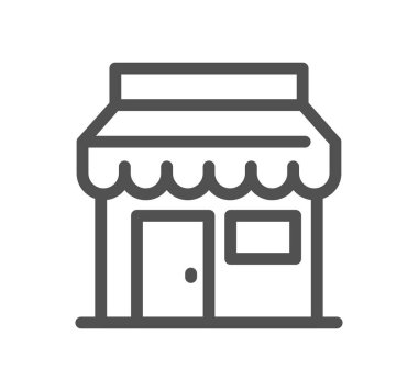 Değer ve tedarik zinciri simgesi taslağı ve doğrusal vektör.