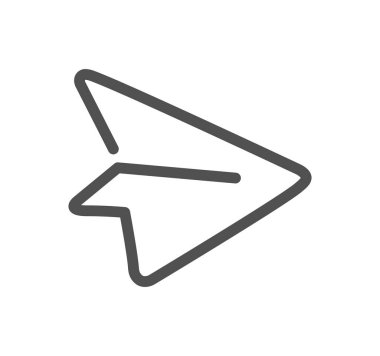 Ai chat bot ilgili simge taslağı ve doğrusal vektör.