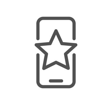 Yıldız simgesi. yıldız derecelendirme sembolü