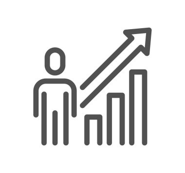 grafik vektör simgesi beyaz arkaplanda izole edildi