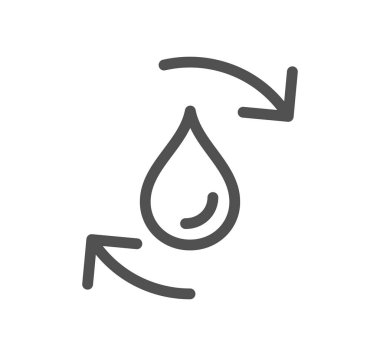 Bırakma simgesinin vektör illüstrasyonu