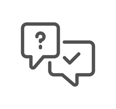 Beyaz arka plan üzerinde izole soru işareti simgesi 