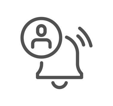 Uyarı simgesinin vektör illüstrasyon kavramı 