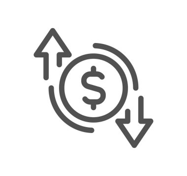 para simgesi vektör illüstrasyonu