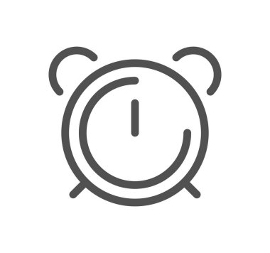 Alarm saat simgesi, özet biçimi